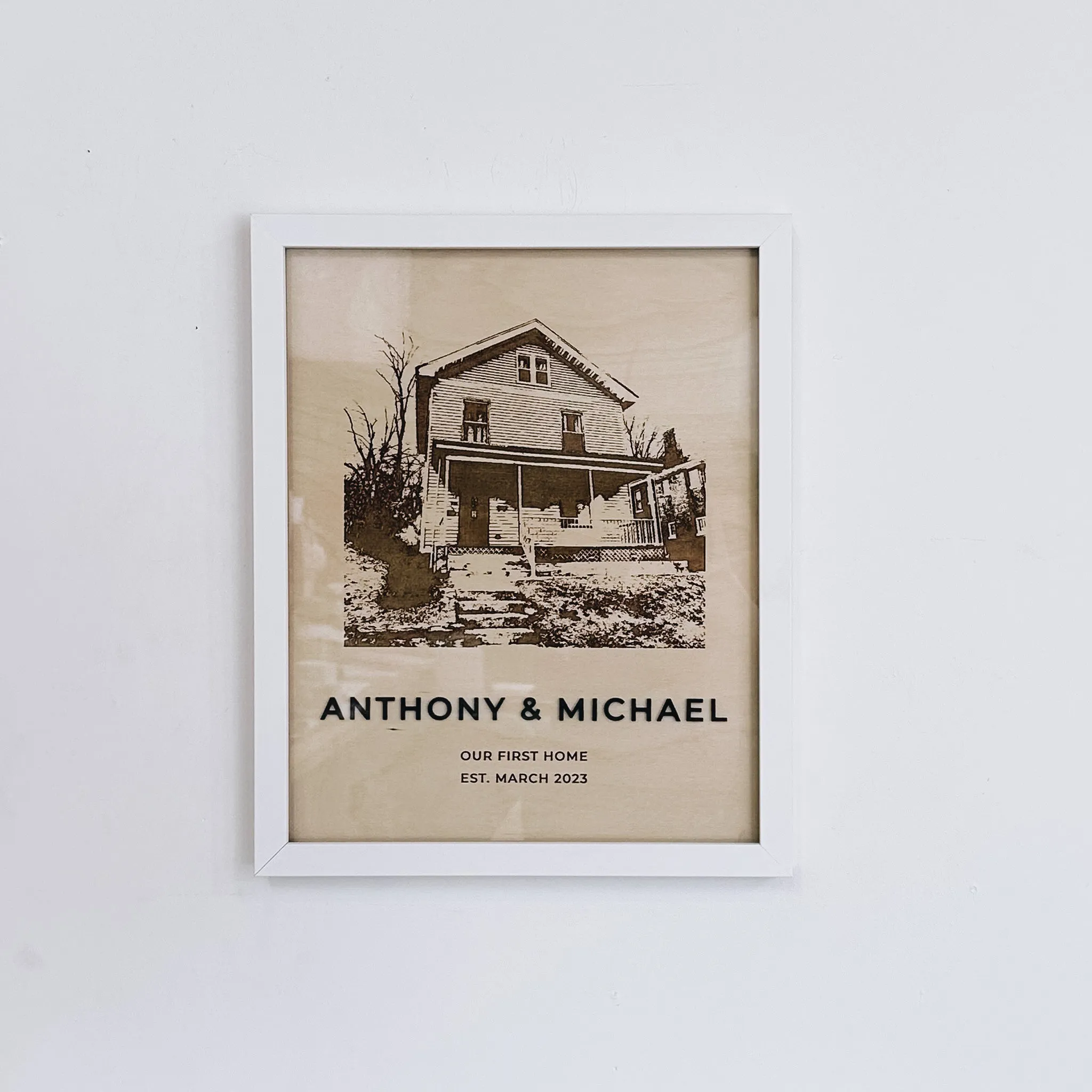 Personalized Iconic Image Framed Art