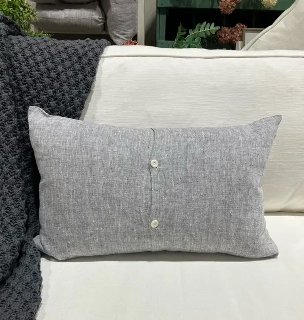 Pillow - Linen Graphite