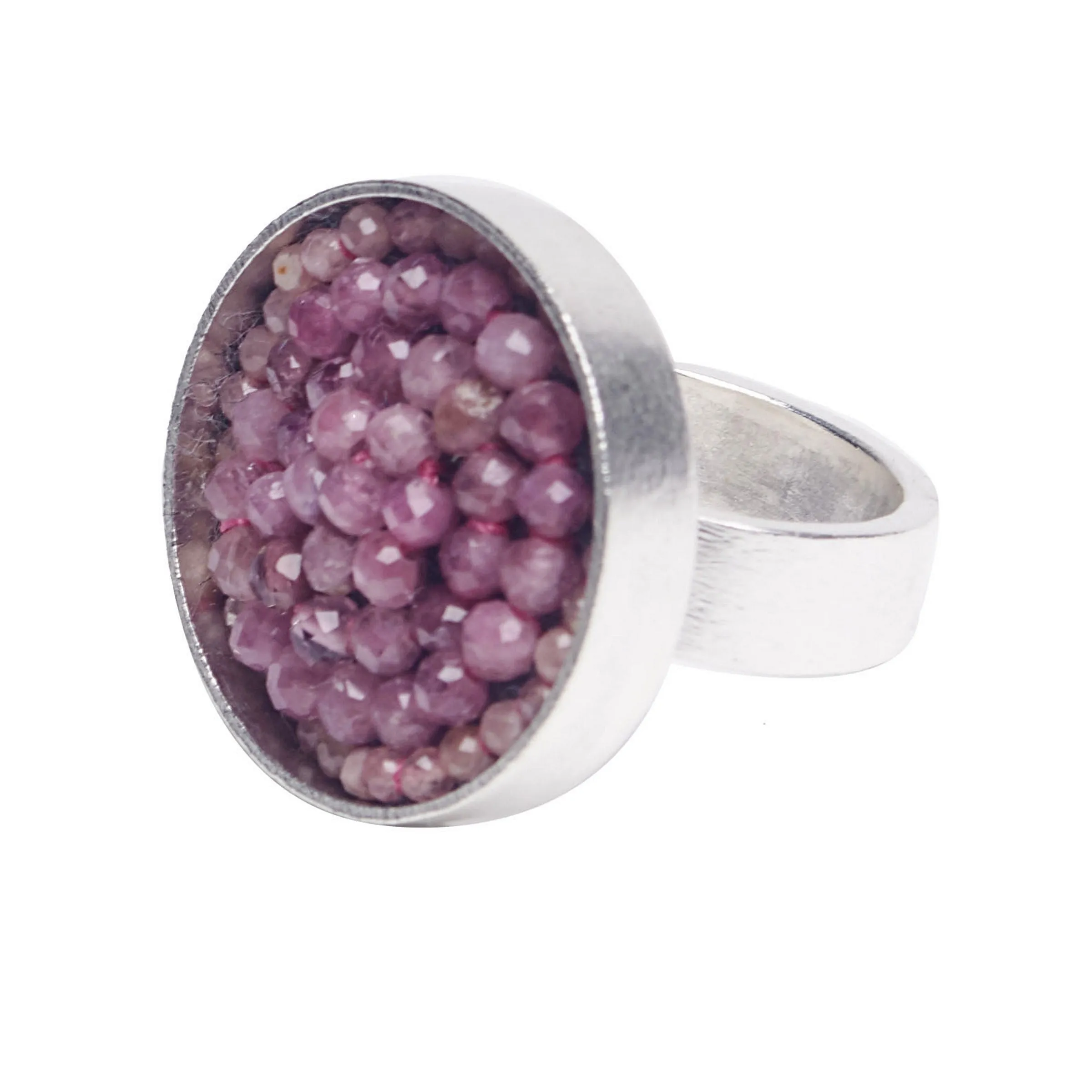 Pink Sapphire Iconic Ring