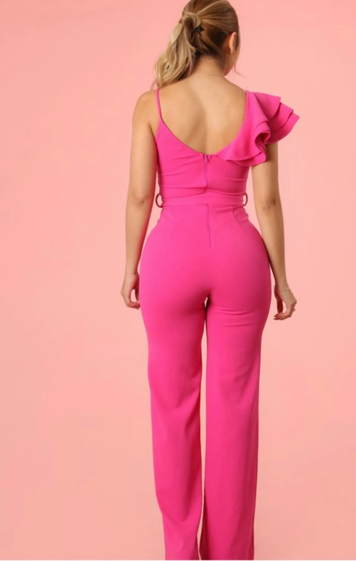 Pink Spring Jumpsuit