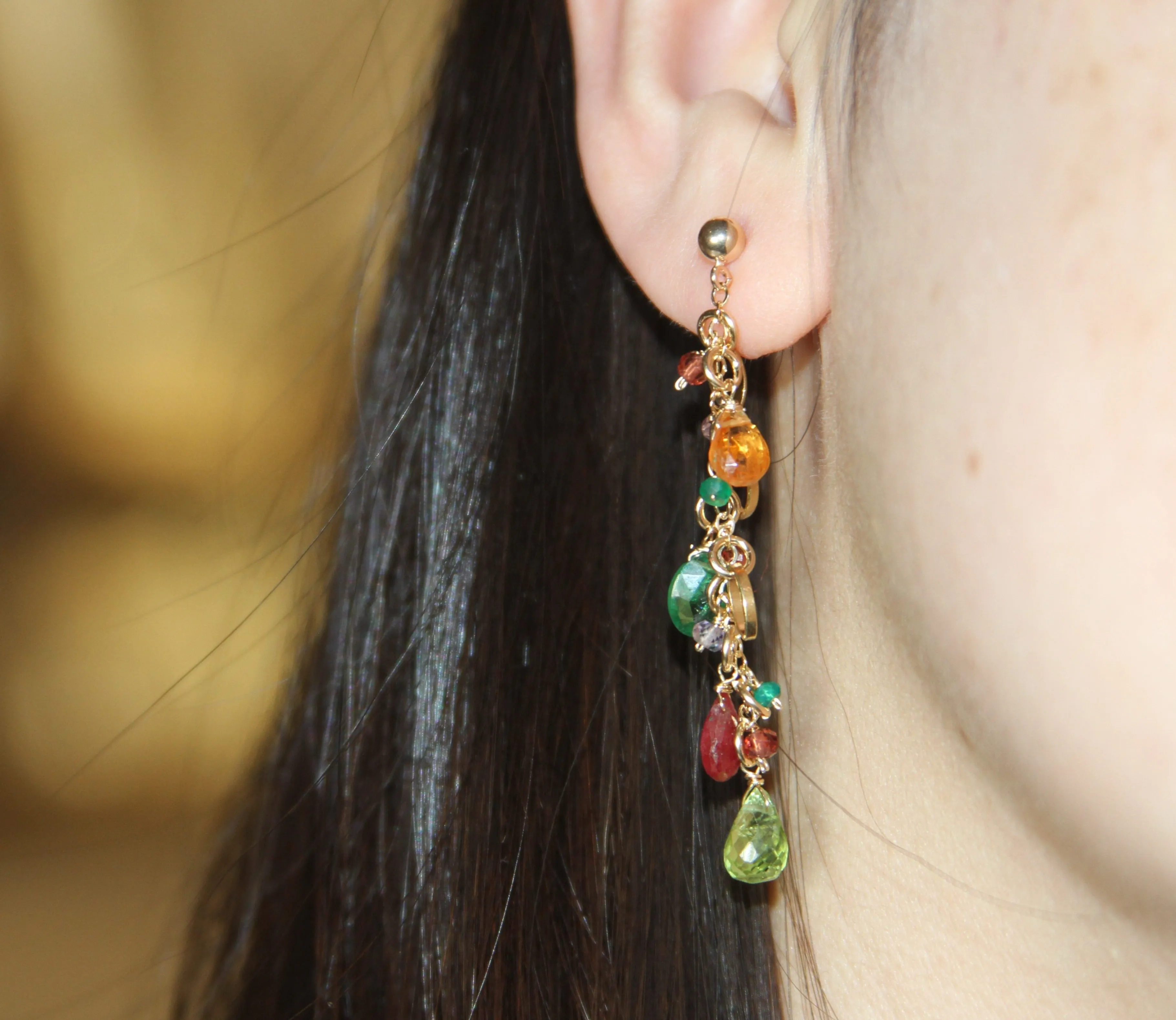 Pisces in Autumn Earrings