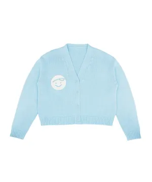 PIV'VEE Cotton Cardigan - Airy Blue