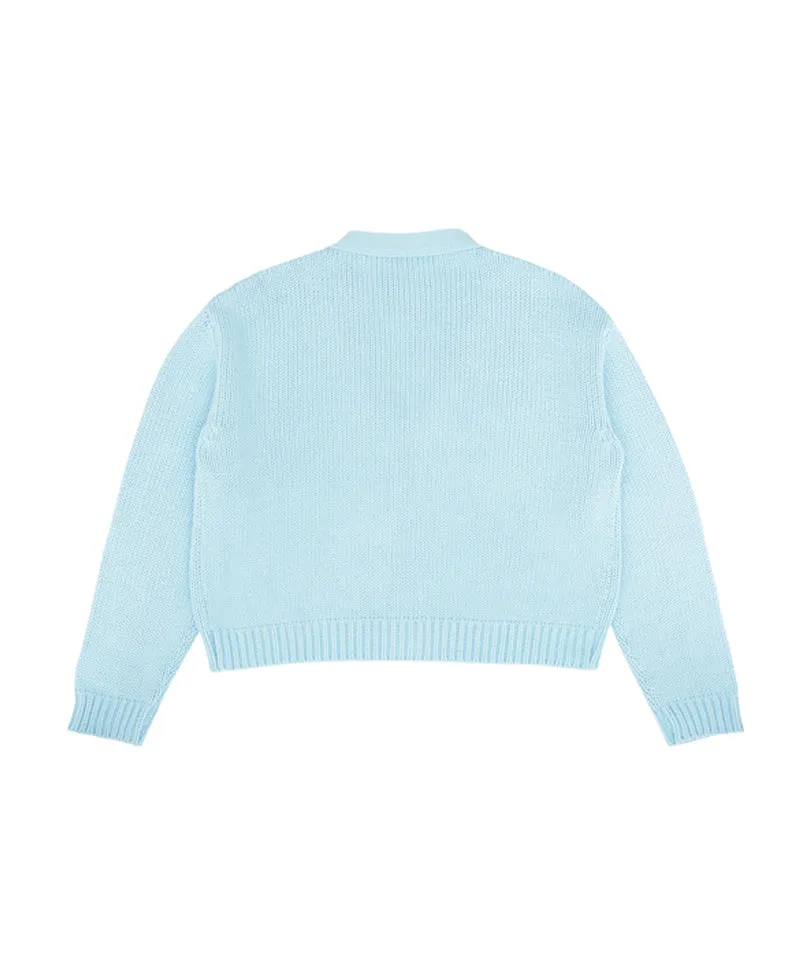 PIV'VEE Cotton Cardigan - Airy Blue
