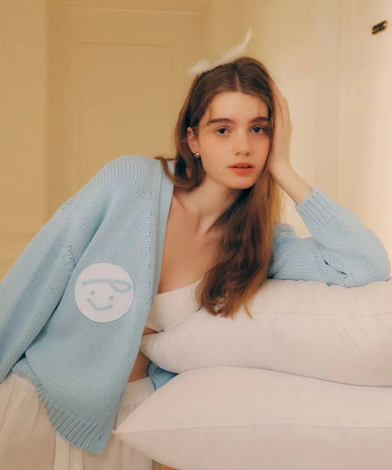 PIV'VEE Cotton Cardigan - Airy Blue