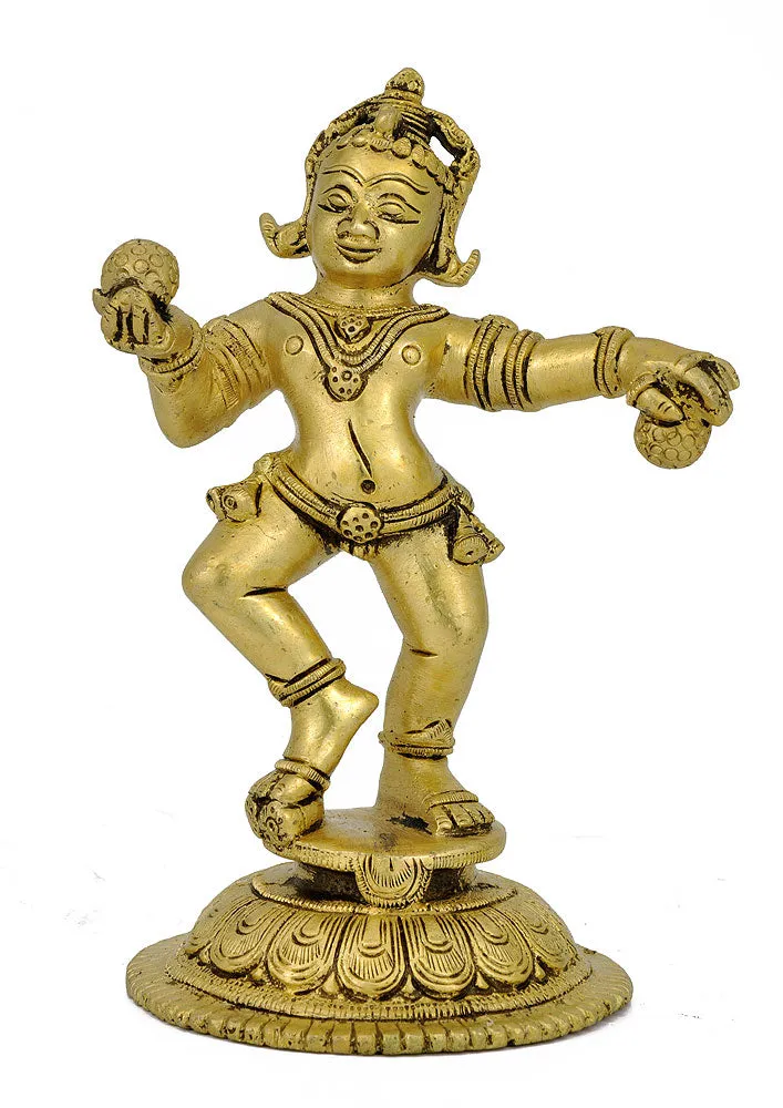 Playful Baby Krishna 6"