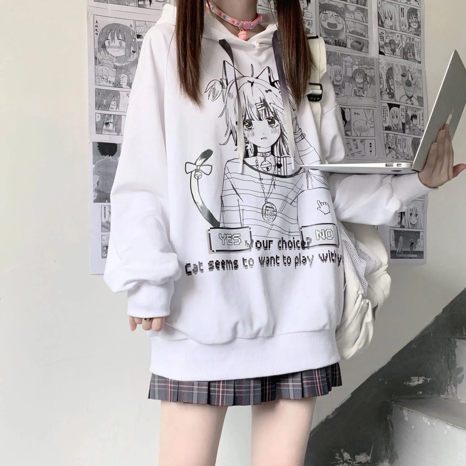 Playful Cat play Sweater SD02602