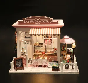 Playful DIY Cake Shop Miniature Dollhouse