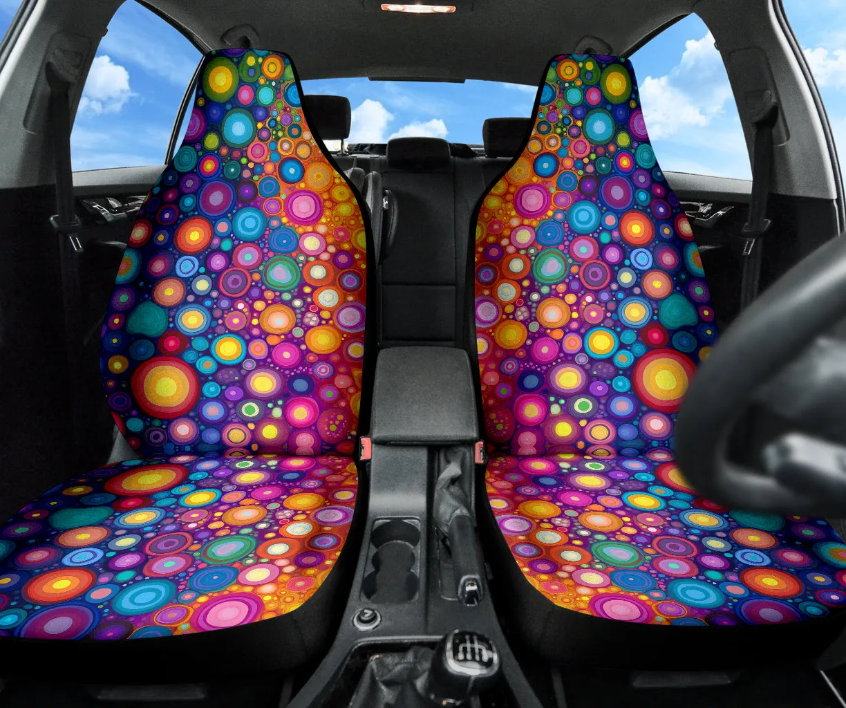 Playful Dots Car Seat Covers