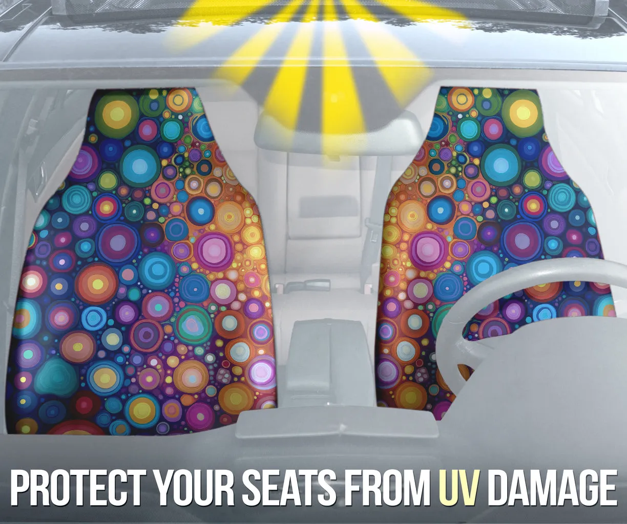 Playful Dots Car Seat Covers