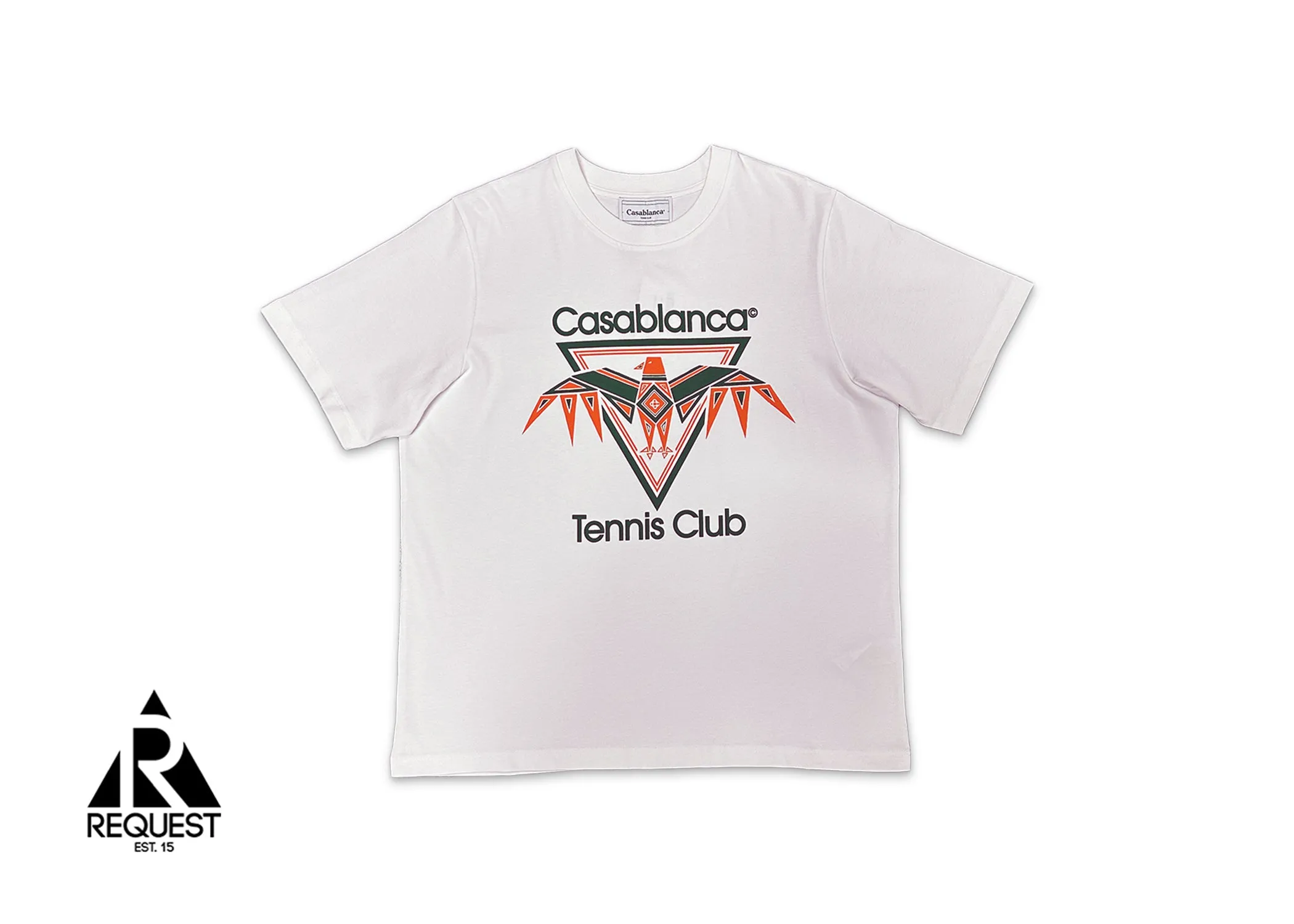 Playful Eagle Printed Tee "White"