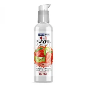 Playful Flavors Strawberry Kiwi 4 in 1 Warming Lubricant