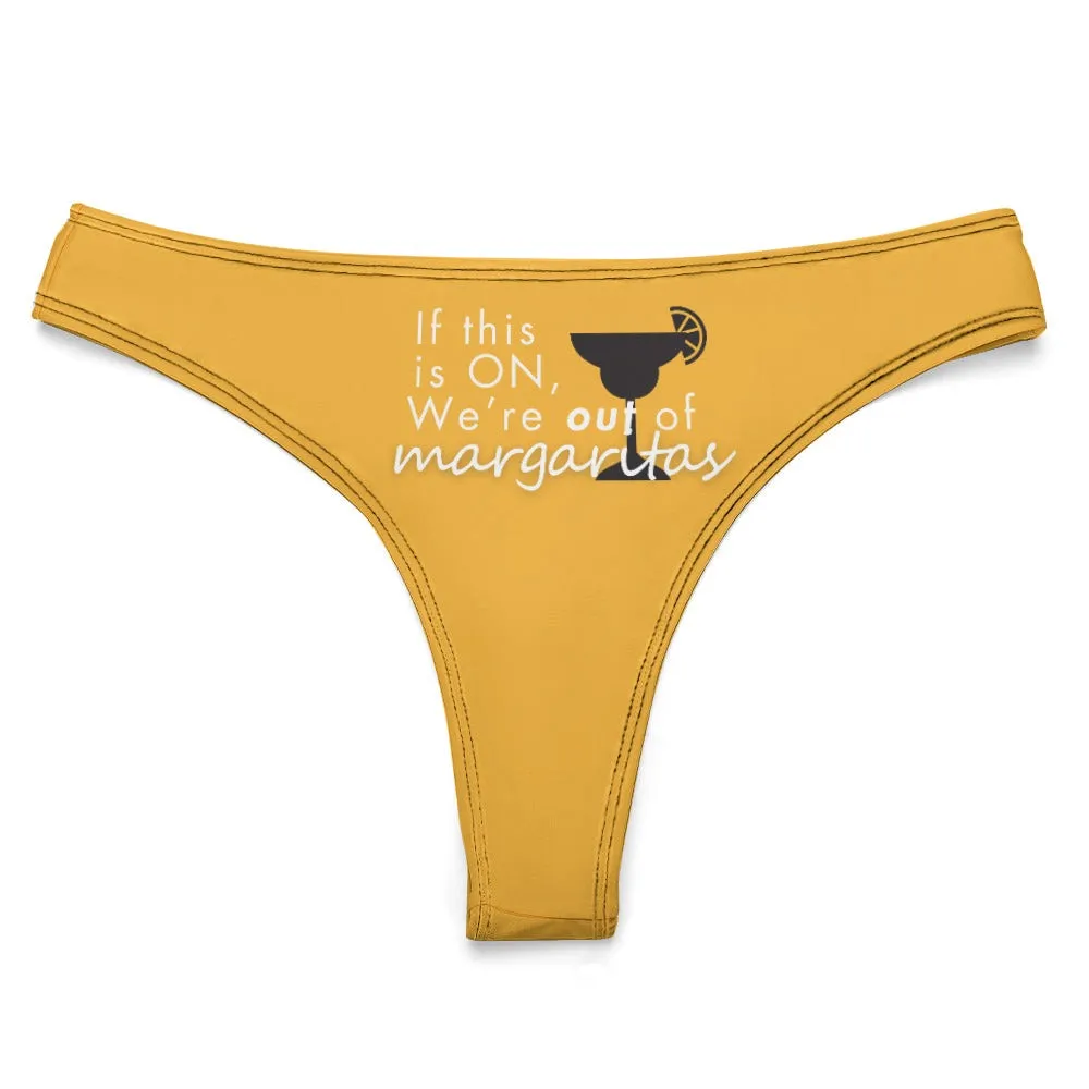 Playful Margarita Nights Thong
