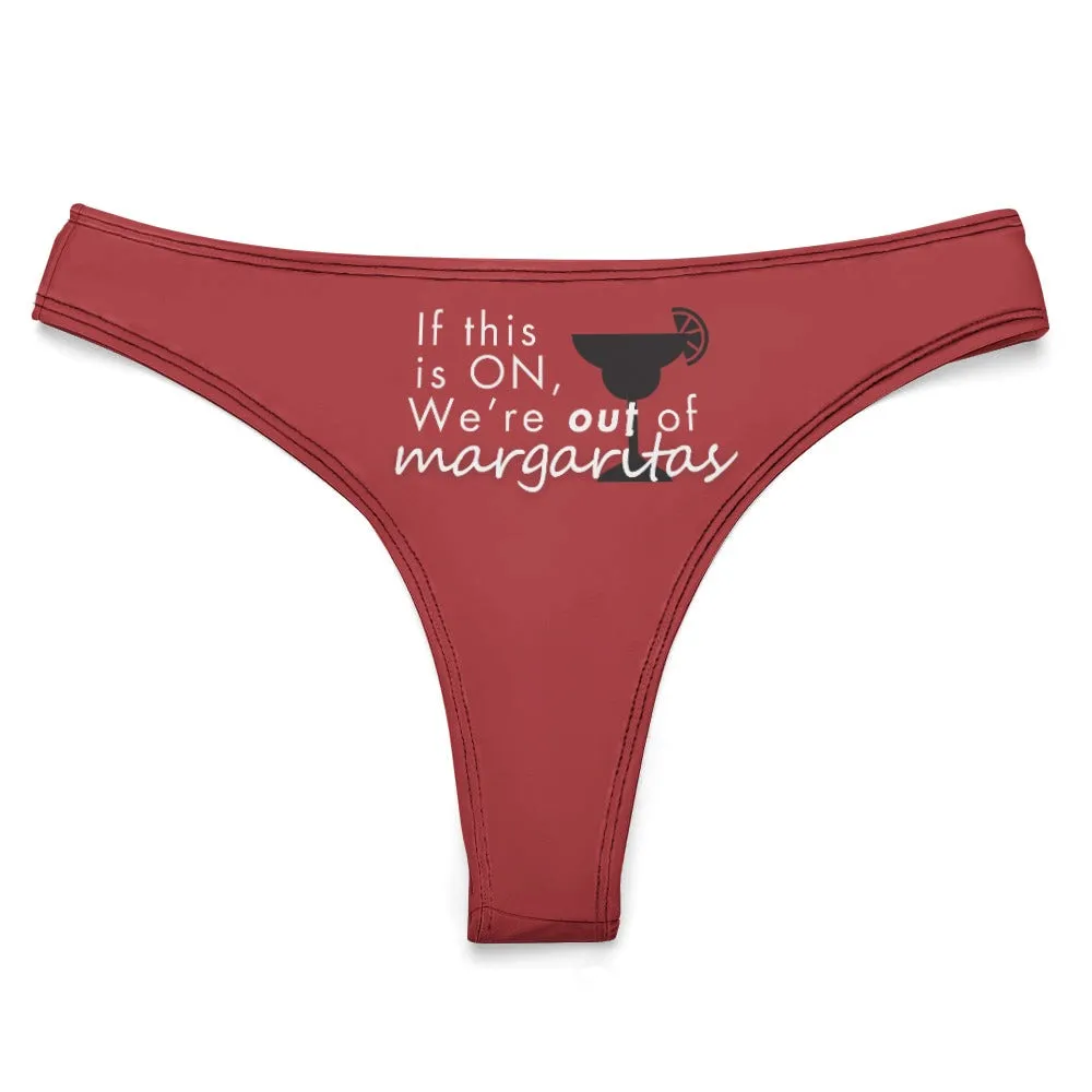 Playful Margarita Nights Thong