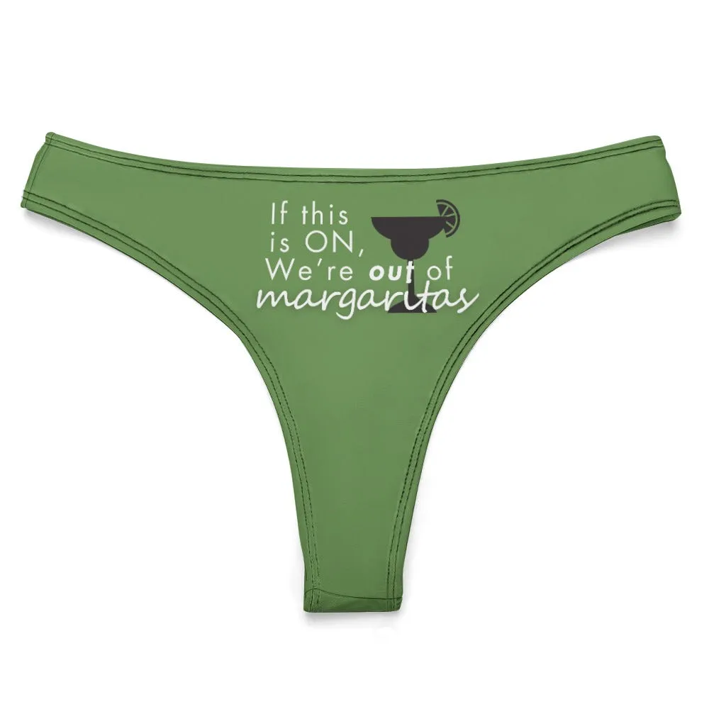 Playful Margarita Nights Thong