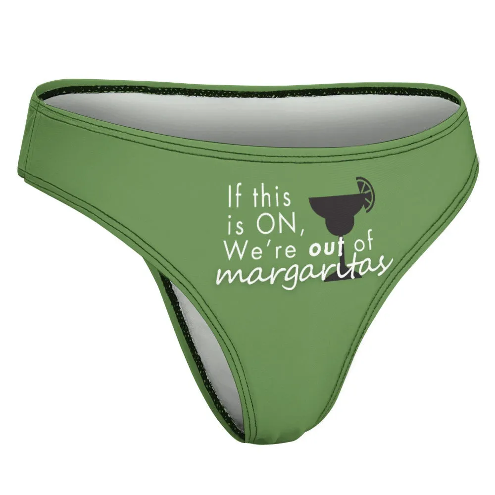 Playful Margarita Nights Thong