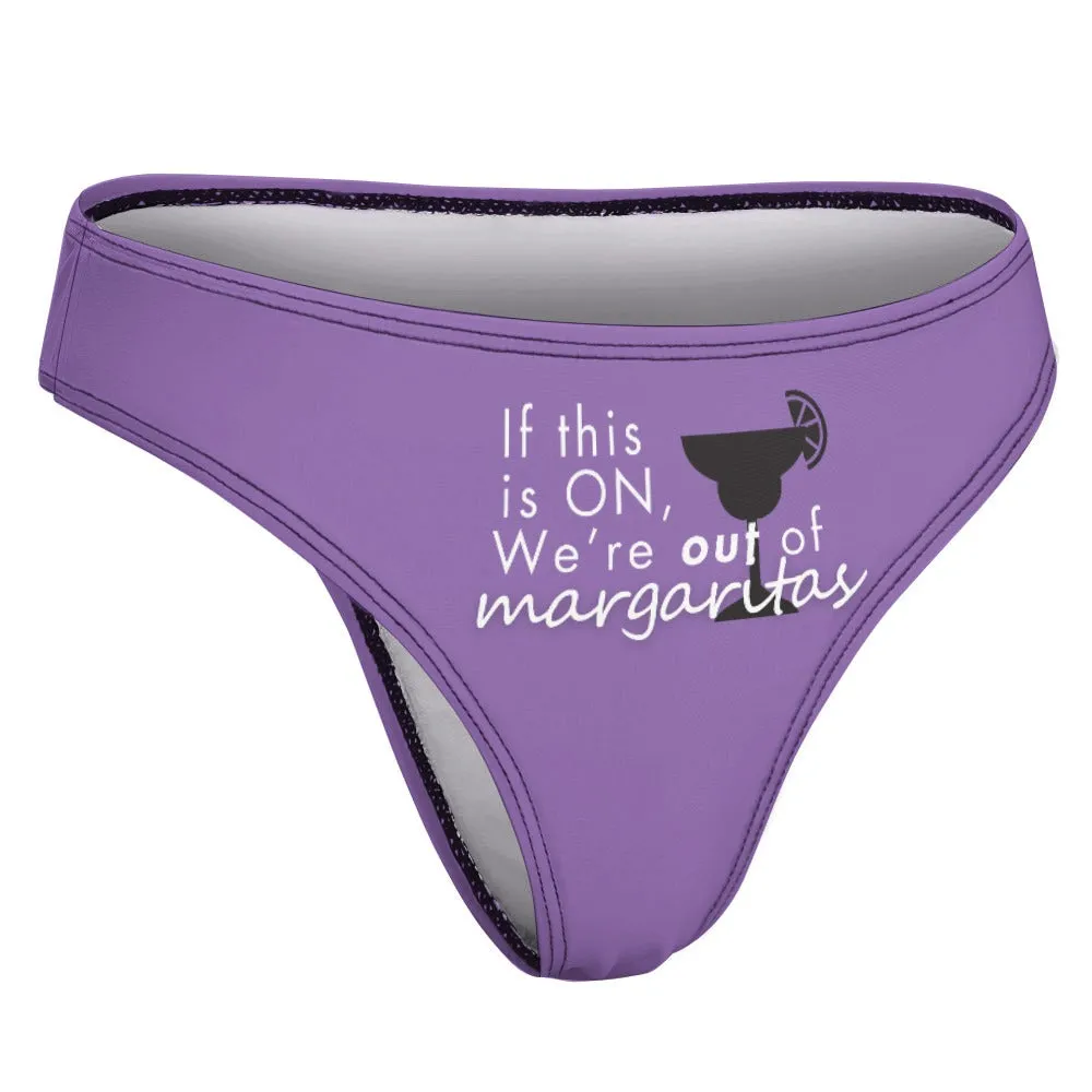 Playful Margarita Nights Thong