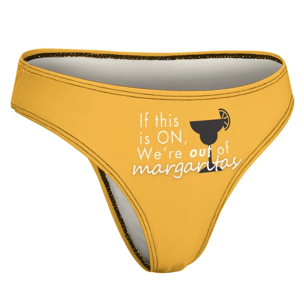 Playful Margarita Nights Thong