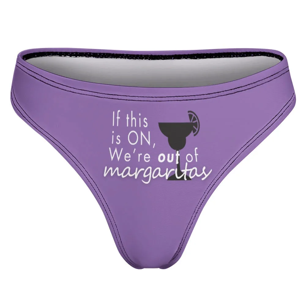 Playful Margarita Nights Thong