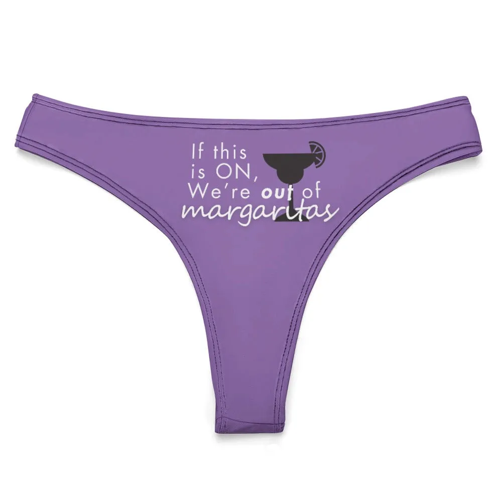 Playful Margarita Nights Thong