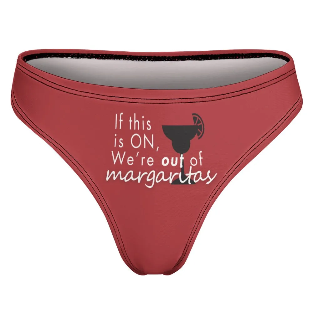 Playful Margarita Nights Thong