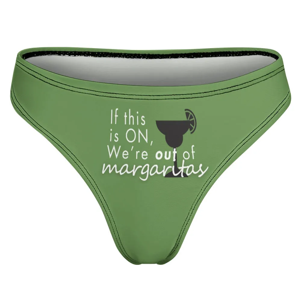 Playful Margarita Nights Thong