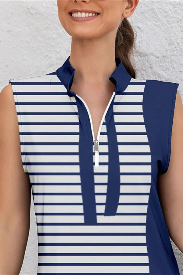 Playful Nautical-Dress UPF50 