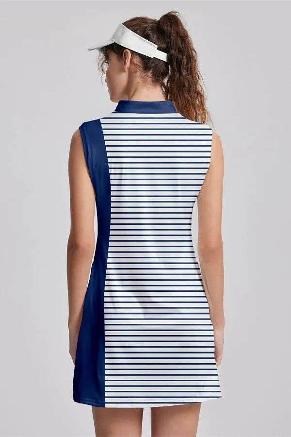 Playful Nautical-Dress UPF50 
