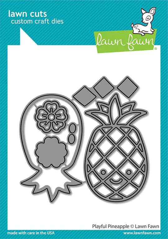 Playful Pineapple Die Lawn Fawn LF3180