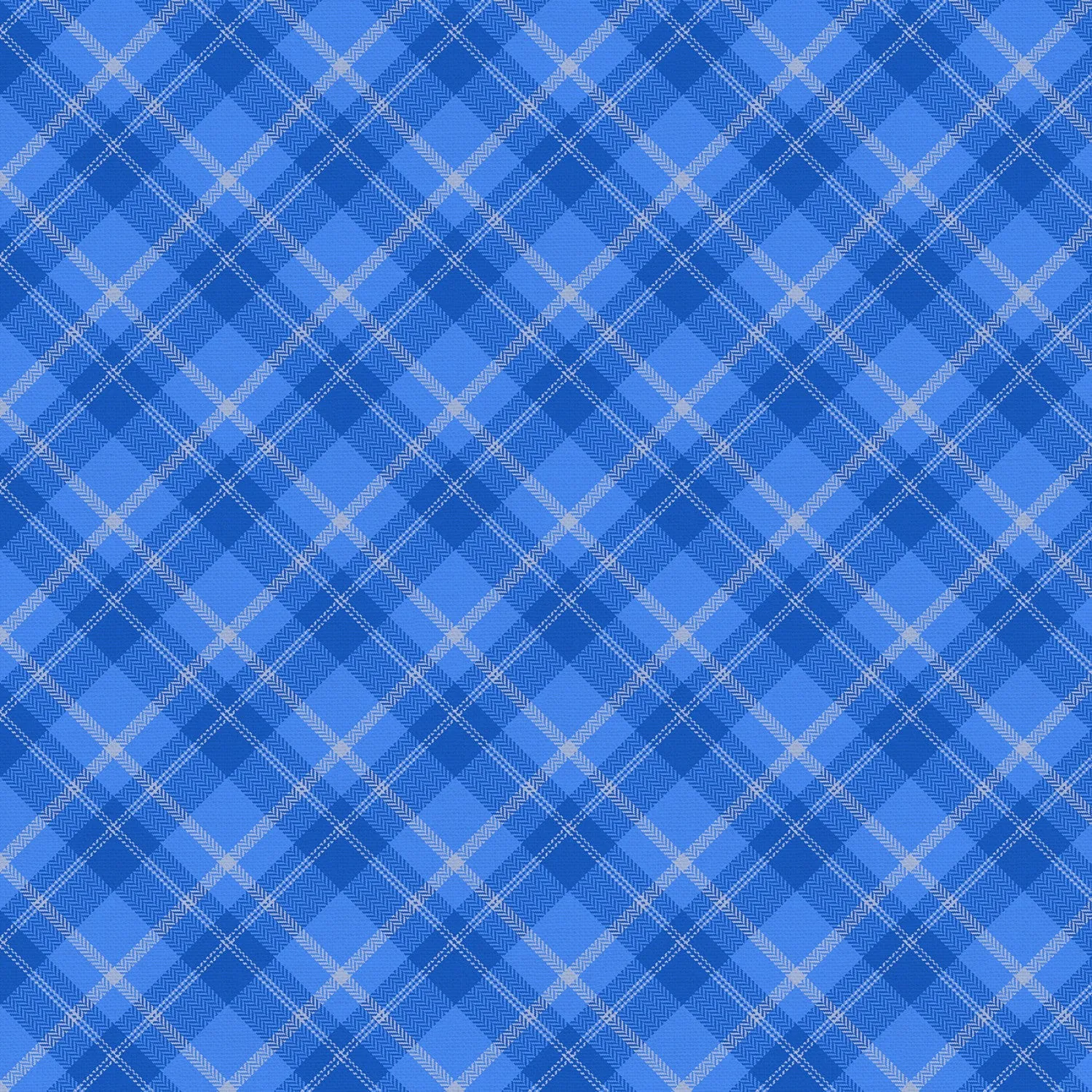 Playful Plaids Royal Blue