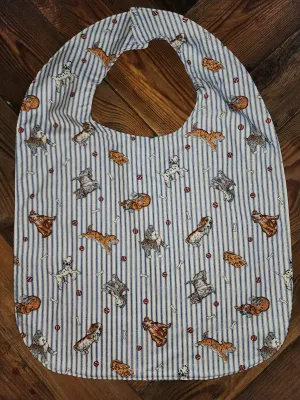 Playful Puppies Adult Bib