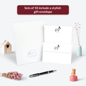 Playful Zebra Letter Writing Set