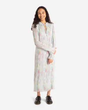 Pleated Georgette - Bright White