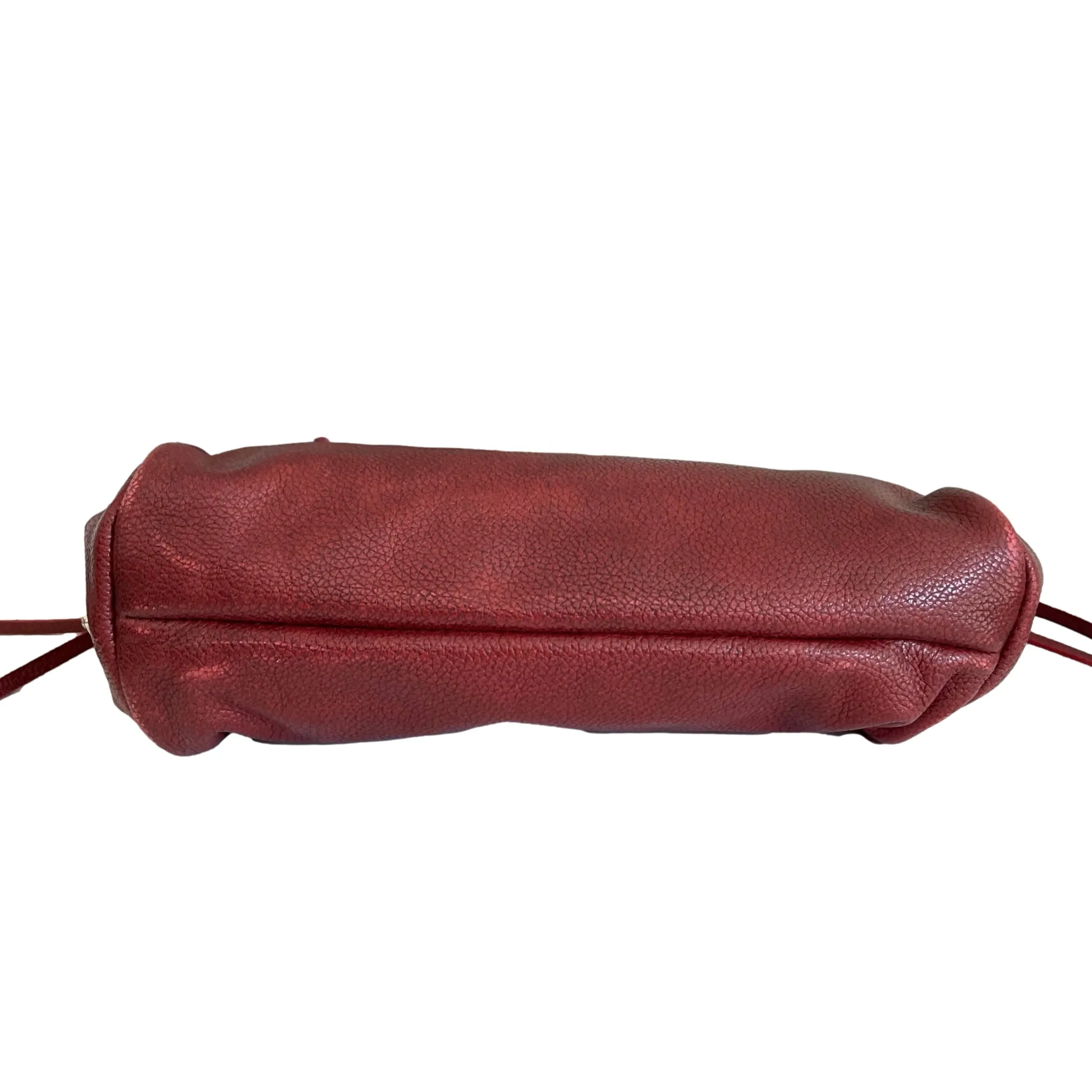 Prada Burgundy Mini Top Handle