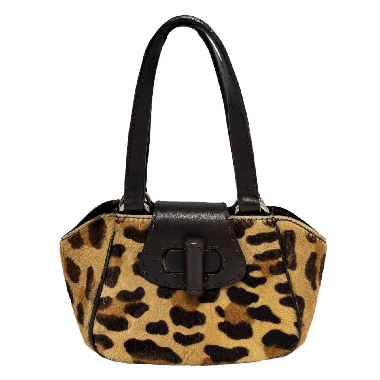 Prada Cheetah Mini Logo Bag