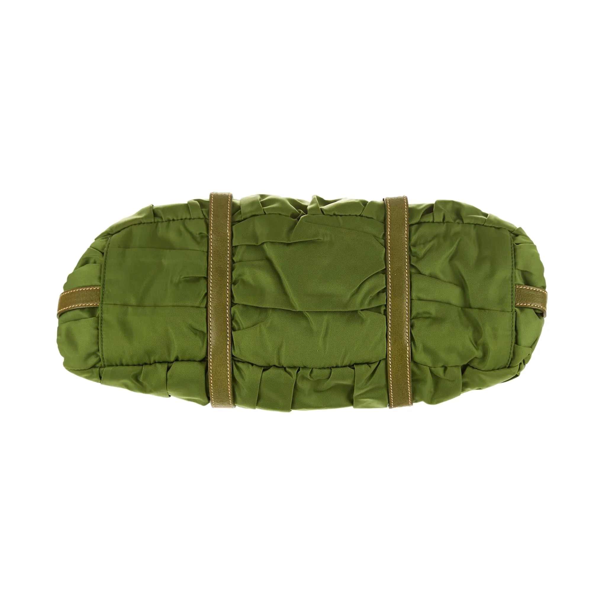 Prada Green Nylon 2way Bag