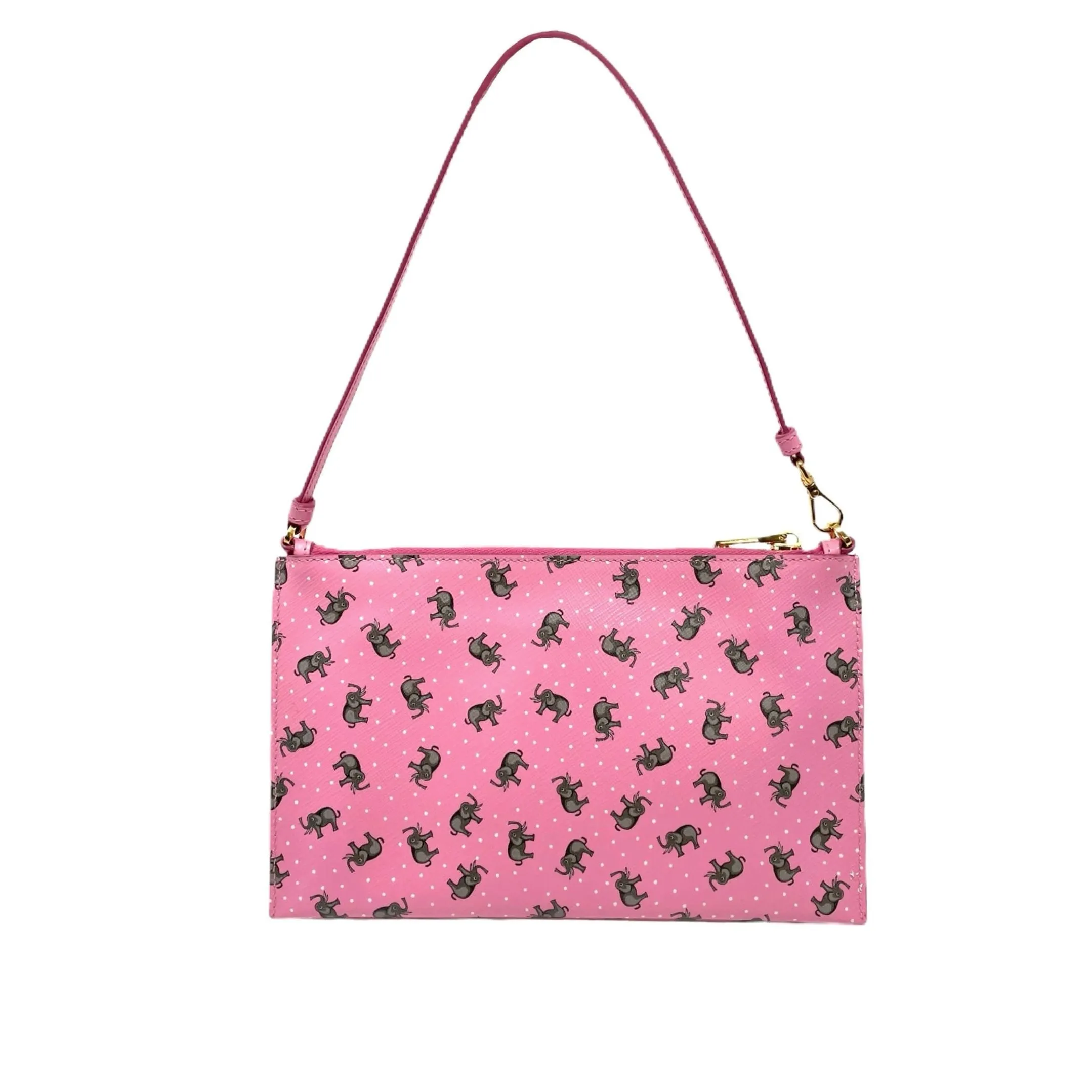 Prada Pink Elephant Mini Shoulder Bag