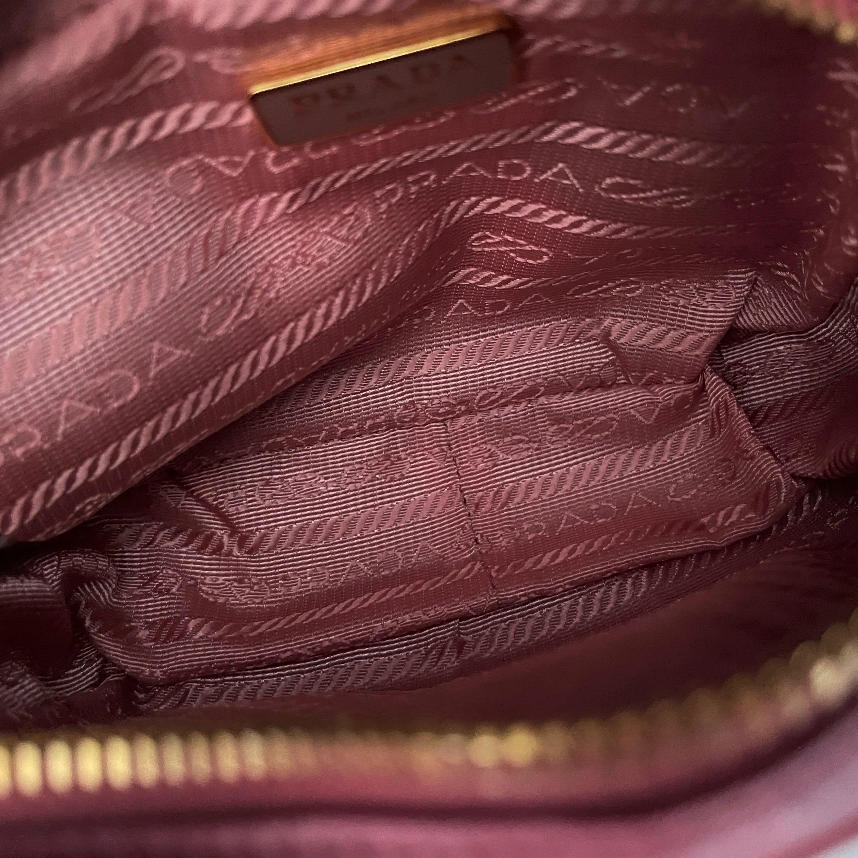 Prada Pink Micro Two Way Bag