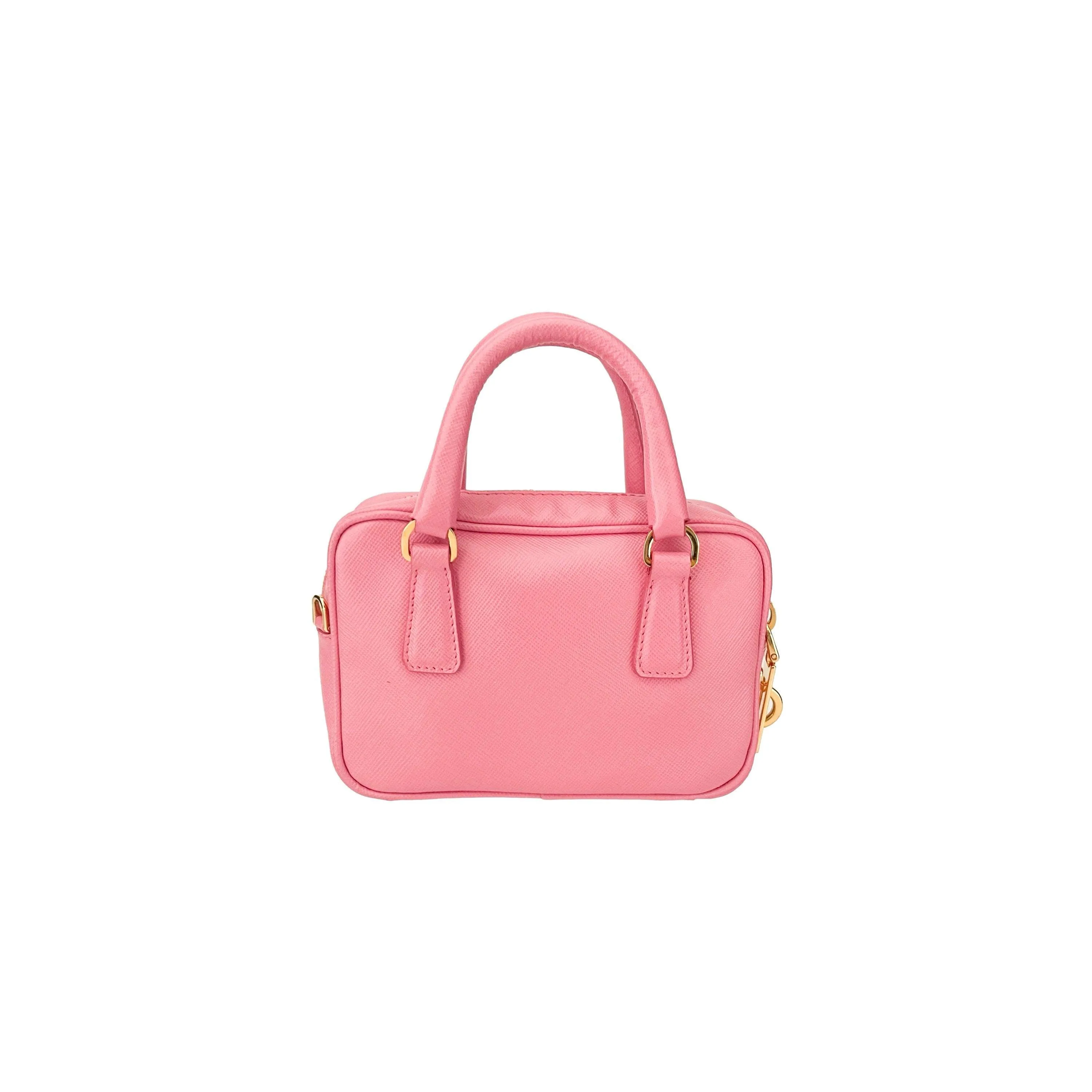 Prada Pink Micro Two Way Bag