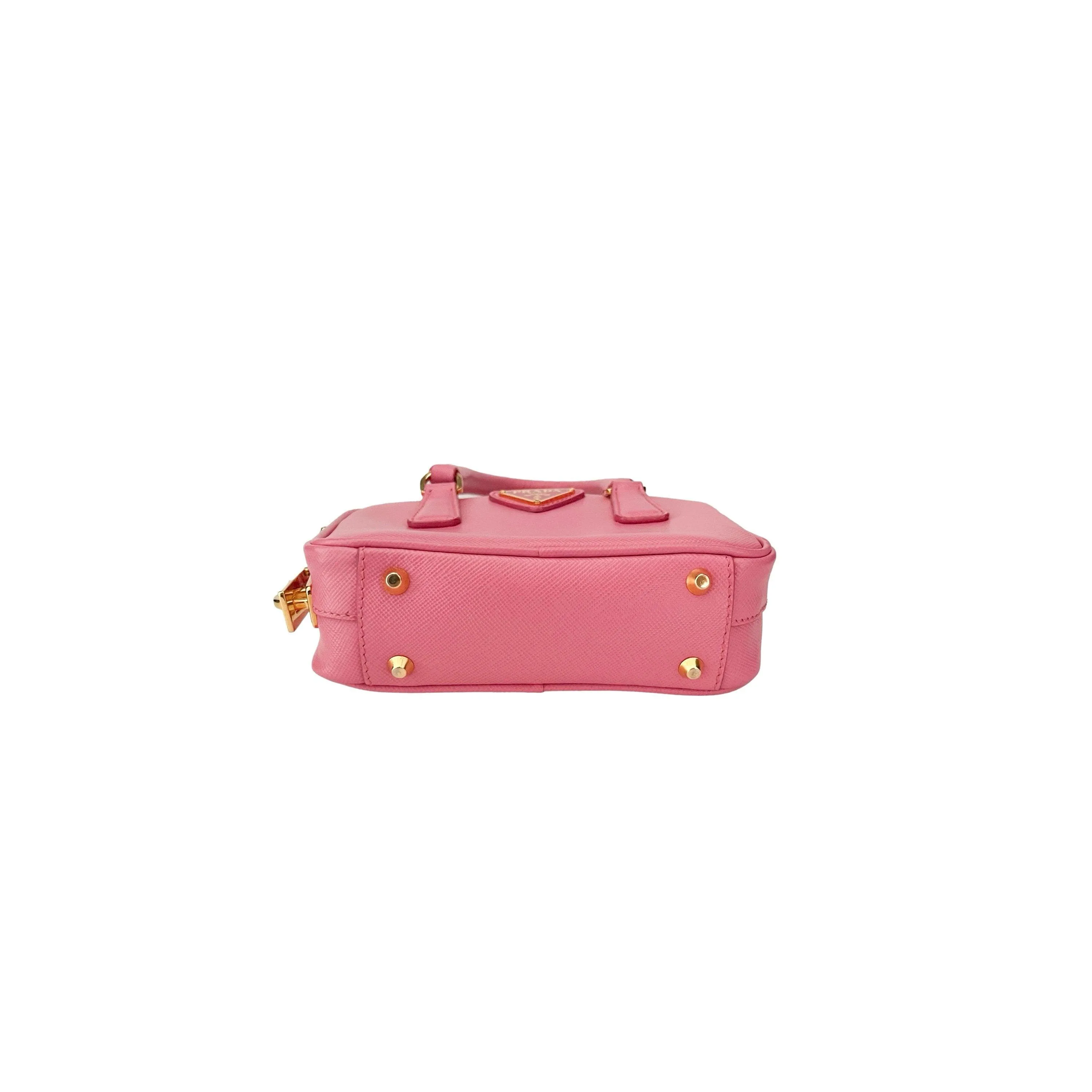 Prada Pink Micro Two Way Bag