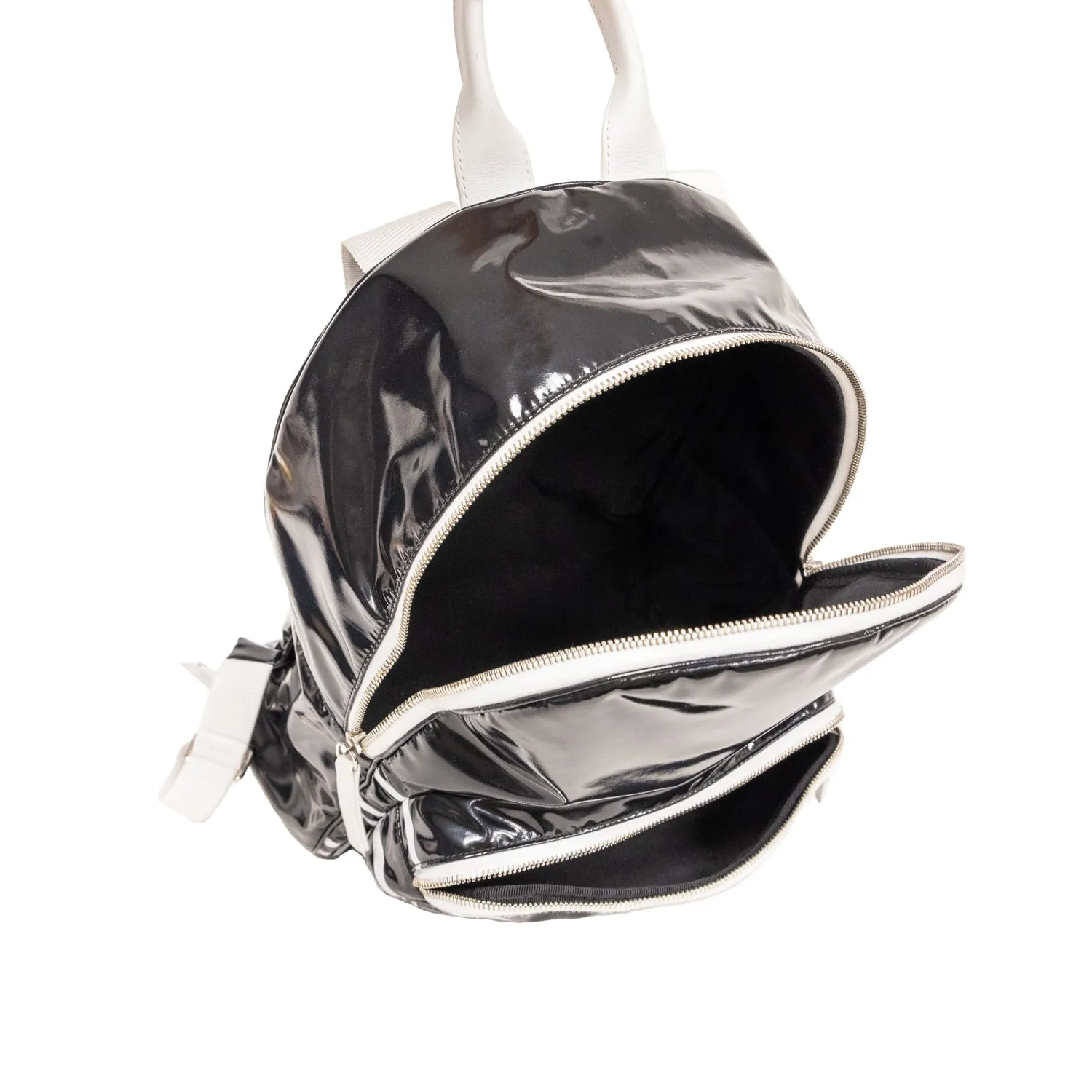 Pre-Owned Chanel Vinyl La Pausa Bay Backpack