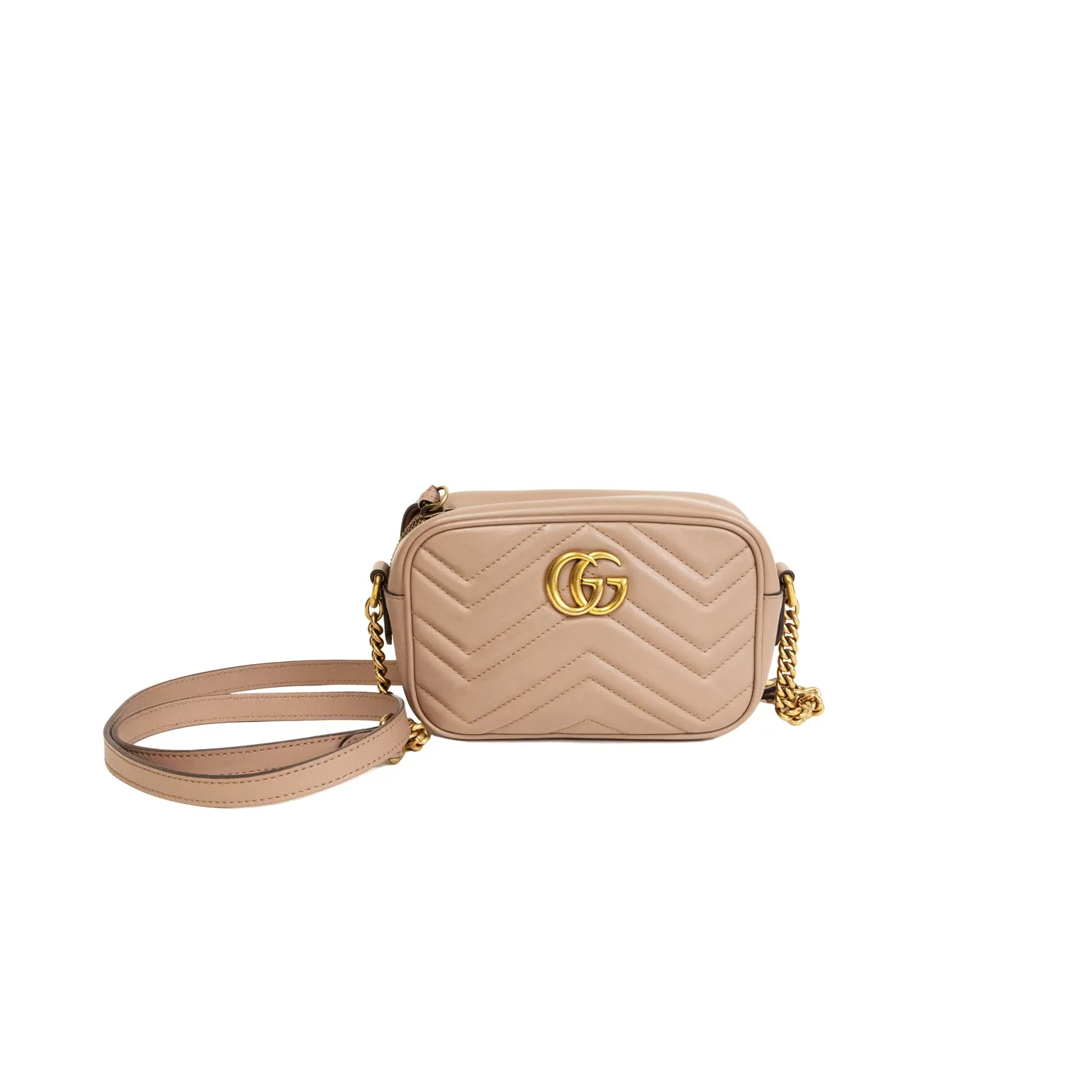Pre-Owned Gucci GG Marmont Mini Shoulder Bag