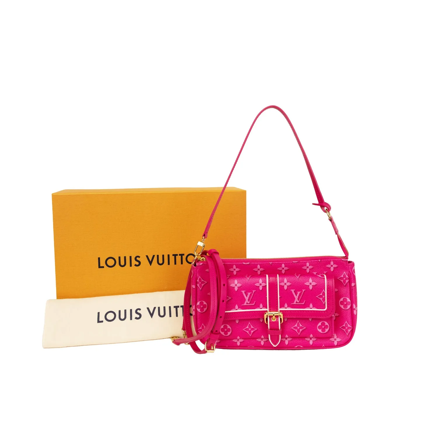 Pre-Owned Louis Vuitton Monogram Fall For You Maxi Multi Pochette
