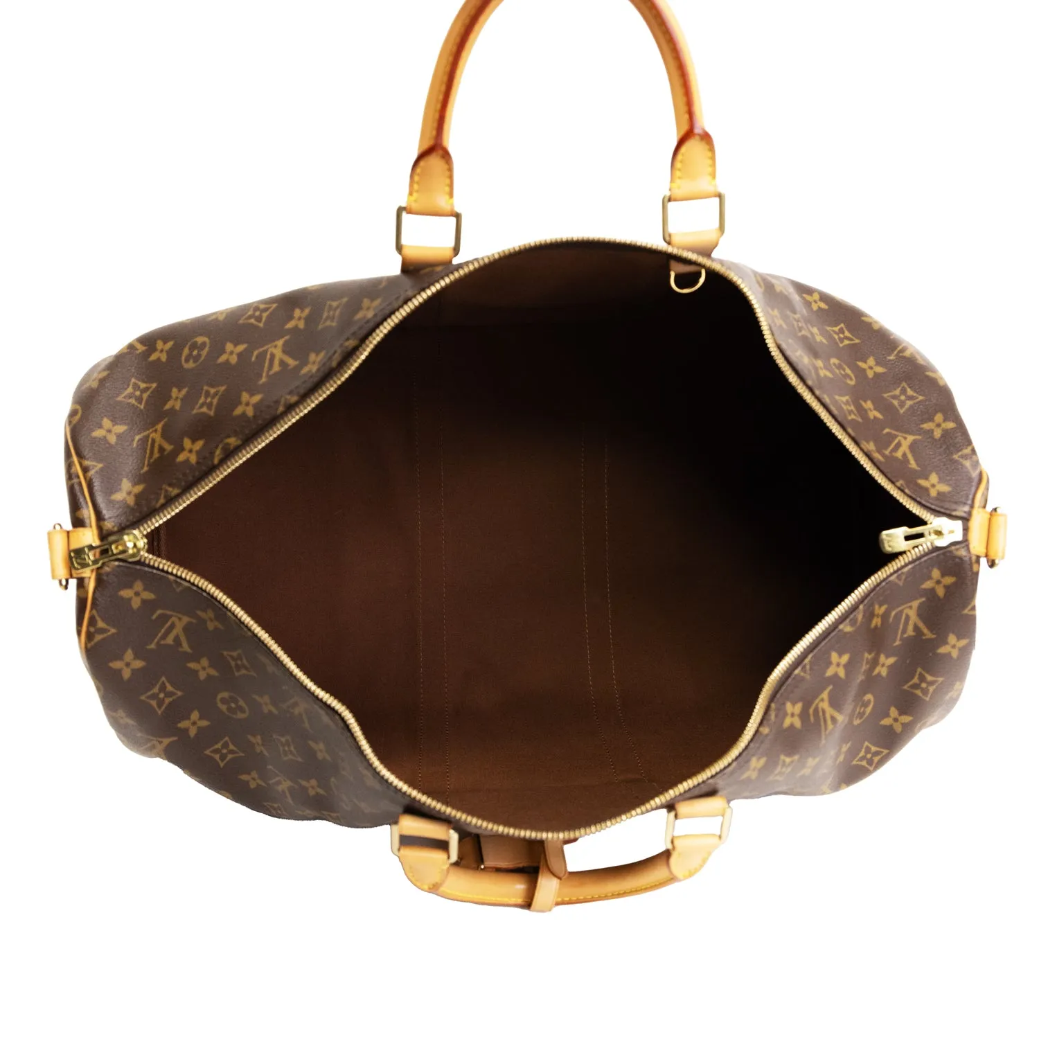 Pre-Owned Louis Vuitton Monogram Keepall Bandouliere 55