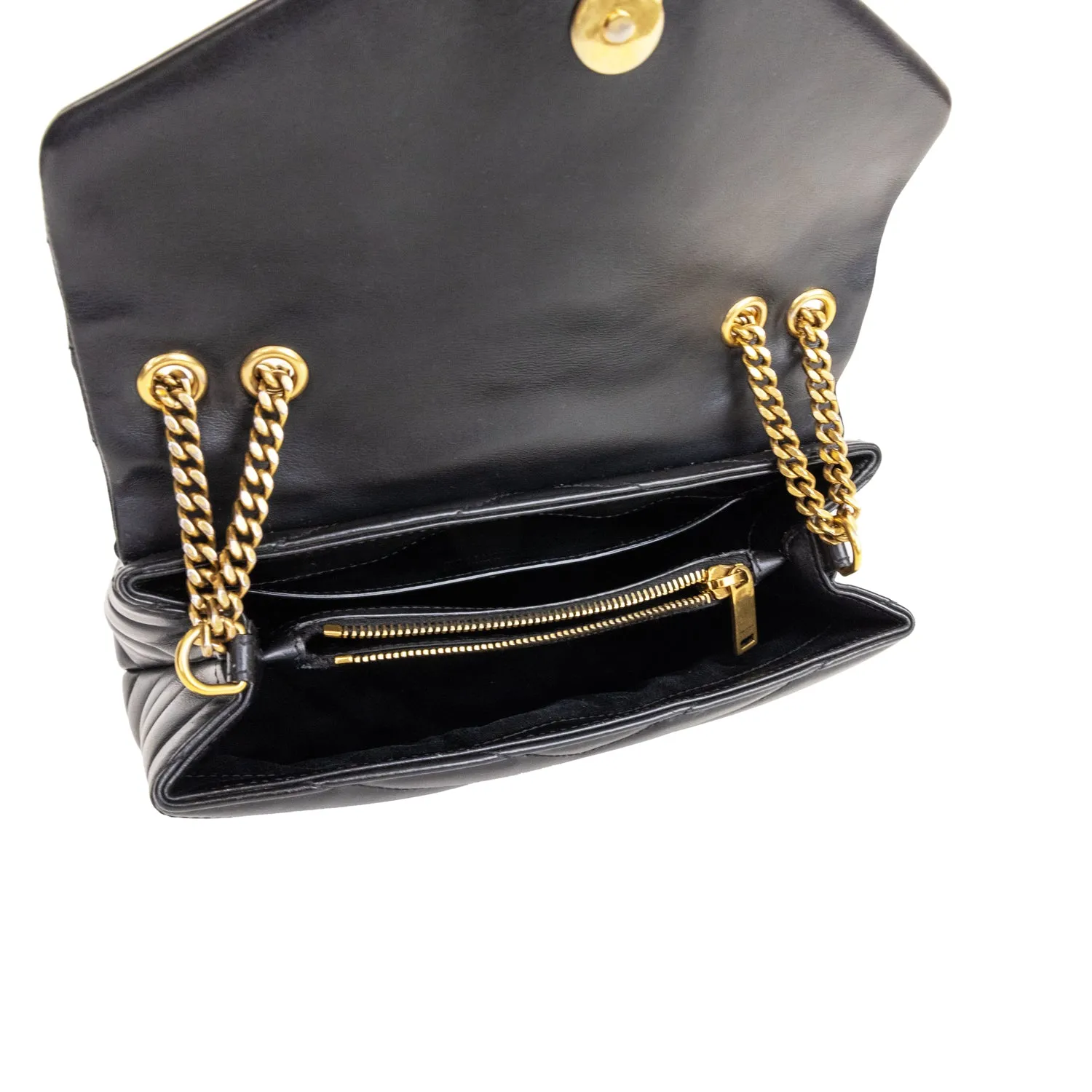 Pre-Owned Yves Saint Laurent LouLou Small Quilted Shoulder Bag