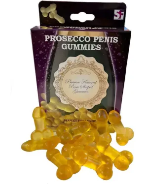 Prosecco Willies Penis Gummies - Champagne Flavored Sweet Treats