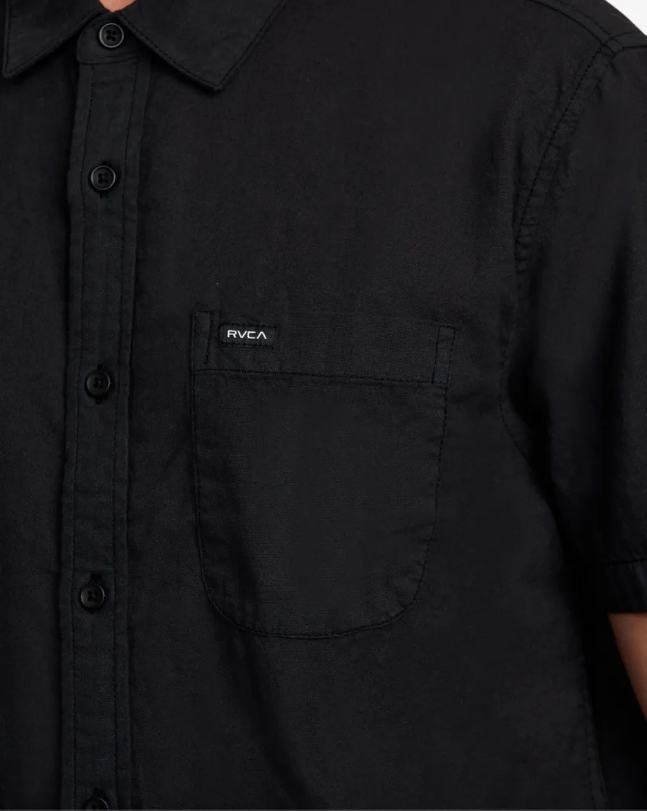 PTC II SS WOVEN - BLACK