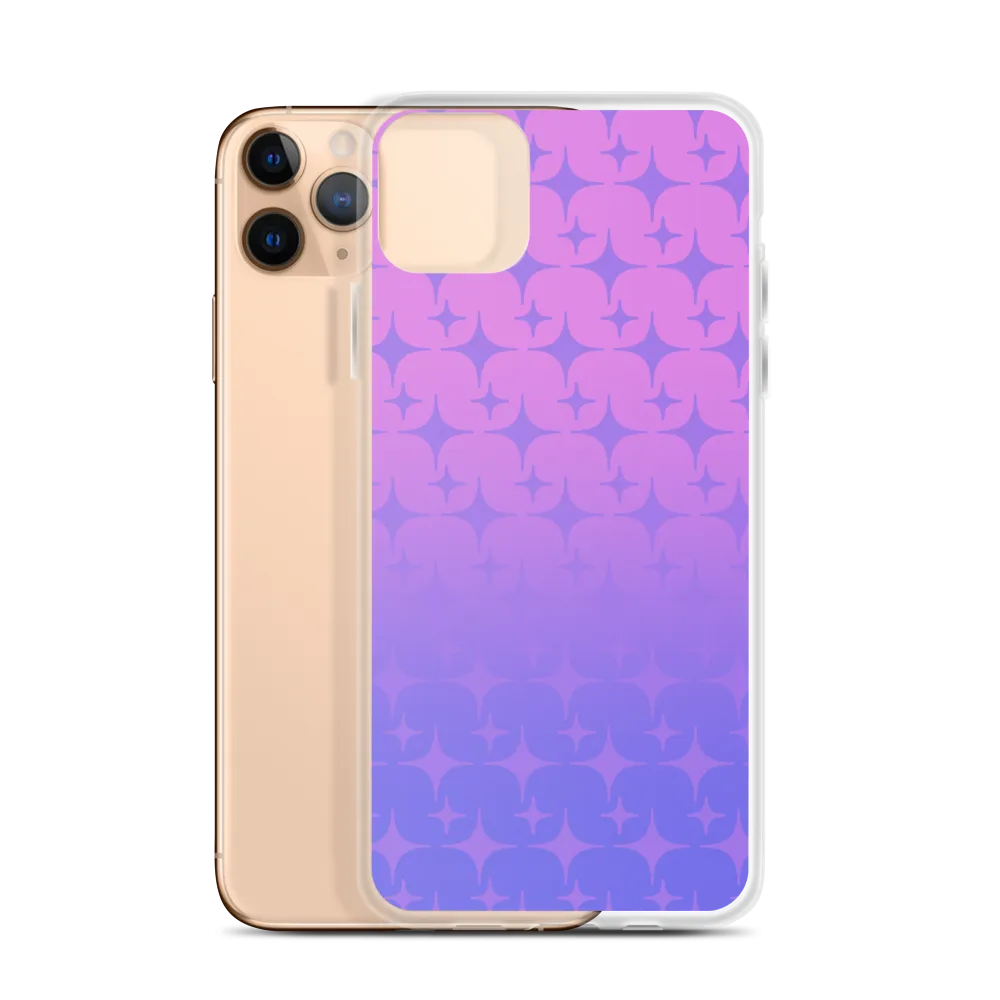 Purple Ghost Sparkle Phone Case (iPhone 6/6S/6 Plus/6S Plus/7/8/7 Plus/8 Plus/X/XS/XR/XS Max/11/11 Pro/11 Pro Max/SE)