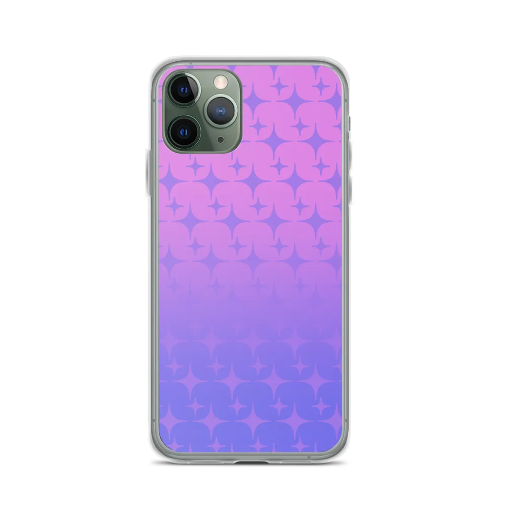 Purple Ghost Sparkle Phone Case (iPhone 6/6S/6 Plus/6S Plus/7/8/7 Plus/8 Plus/X/XS/XR/XS Max/11/11 Pro/11 Pro Max/SE)