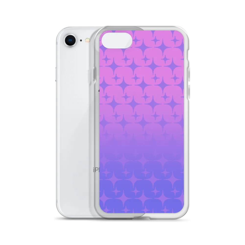 Purple Ghost Sparkle Phone Case (iPhone 6/6S/6 Plus/6S Plus/7/8/7 Plus/8 Plus/X/XS/XR/XS Max/11/11 Pro/11 Pro Max/SE)
