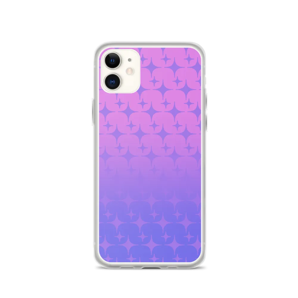 Purple Ghost Sparkle Phone Case (iPhone 6/6S/6 Plus/6S Plus/7/8/7 Plus/8 Plus/X/XS/XR/XS Max/11/11 Pro/11 Pro Max/SE)